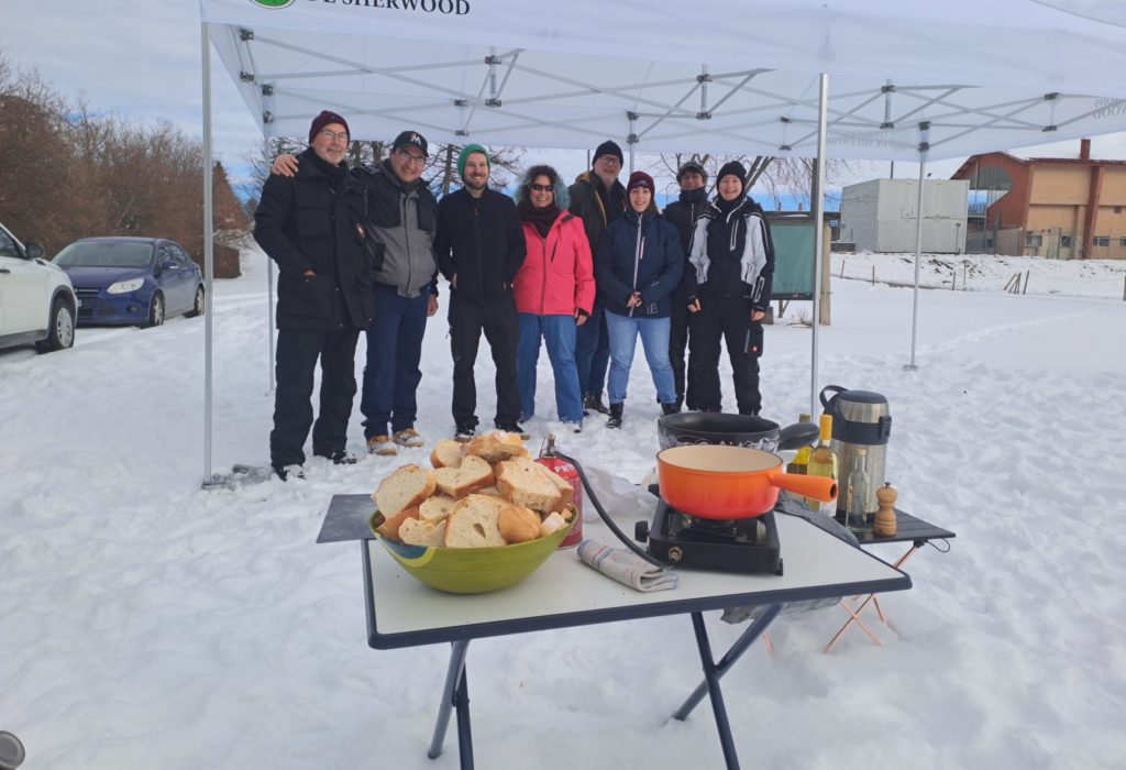 Et une fondue pour bien commencer l’année!