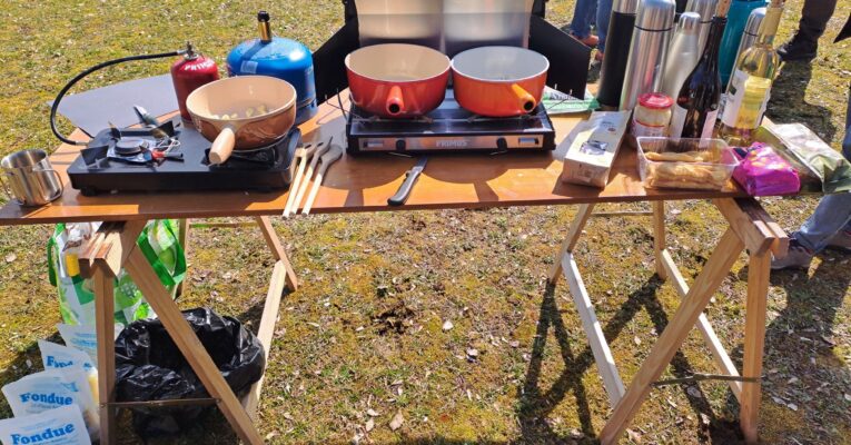 Fondue hivernale un peu en retard